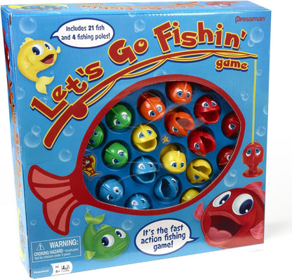 New Pressman Let’s Go Fishin’ Original Fishing Game - Kidsy