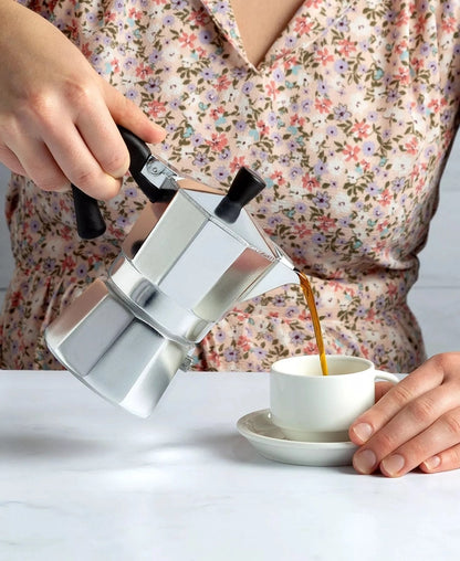 New Primula Aluminum Stovetop 3 - Cup Espresso Maker - Kidsy