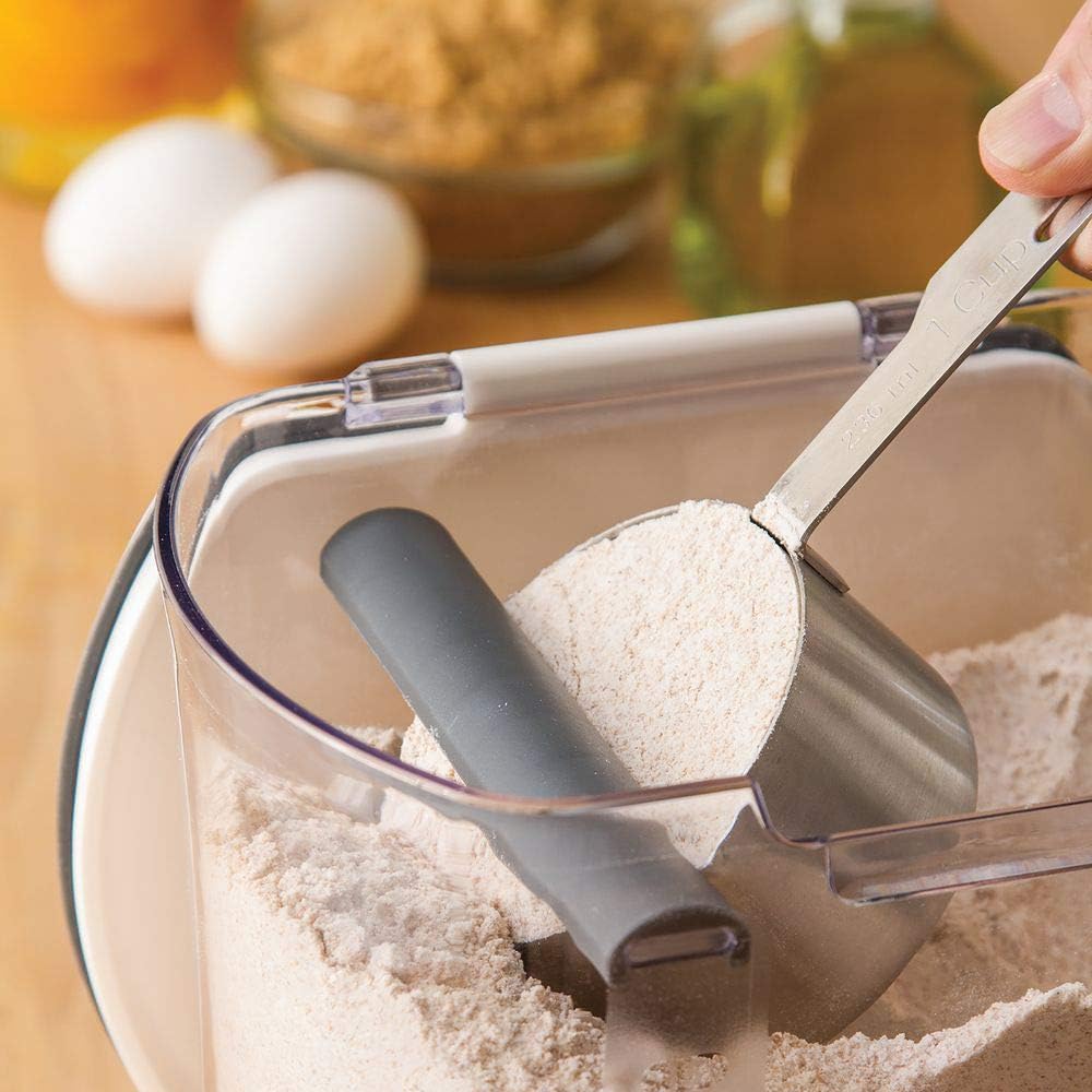 New Progressive ProKeeper Bakers Airtight Kitchen Storage Set, Plastic (Multicolor, 6 - Piece) - Kidsy