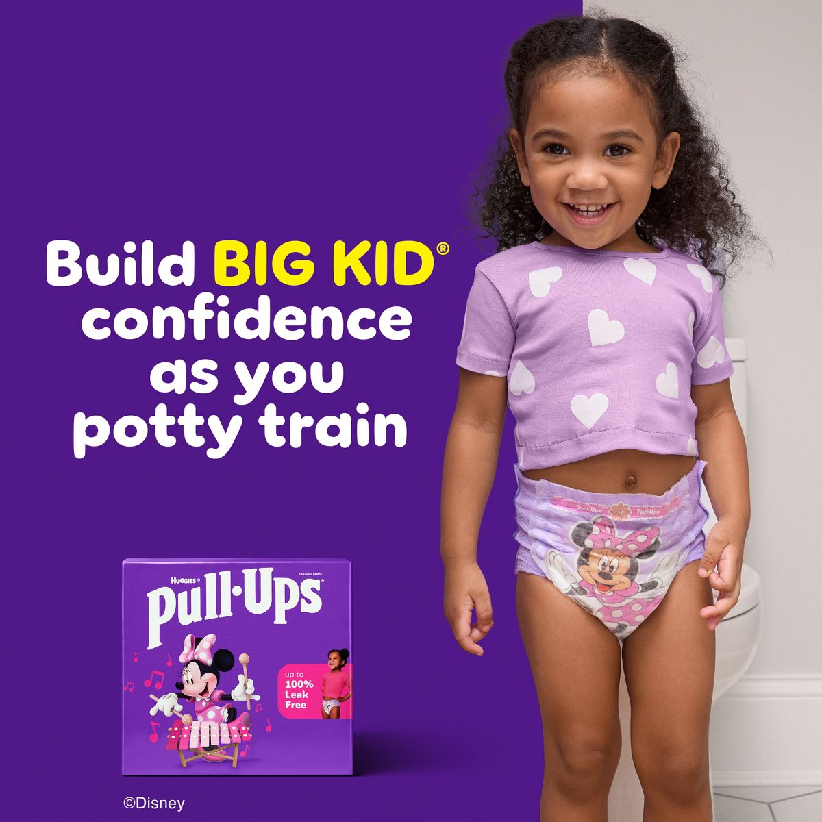 New Pull - Ups Girls' Learning Designs Training Pants (Size 2T - 3T, 124ct, Disney) - Kidsy
