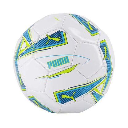 New Puma Size 5 Soccer Ball (White/Blue) - Kidsy