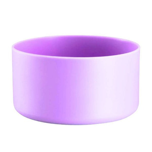 New Purple Silicone Bottle Boot: CharCharms Drinkware Accessory, Dishwasher - Safe for Hot & Cold Beverages - Kidsy