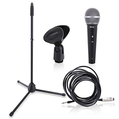 New Pyle Professional Handheld Dynamic Microphone Kit Black - Kidsy