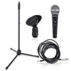 New Pyle Professional Handheld Dynamic Microphone Kit Black - Kidsy