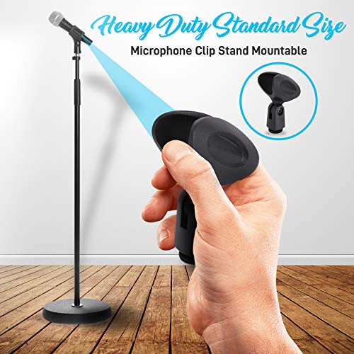 New Pyle Professional Handheld Dynamic Microphone Kit Black - Kidsy