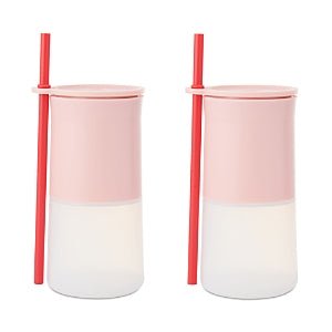 New Rabbit Frozen Cocktail Silicone Tumblers, Set of 2 (Pink) - Kidsy