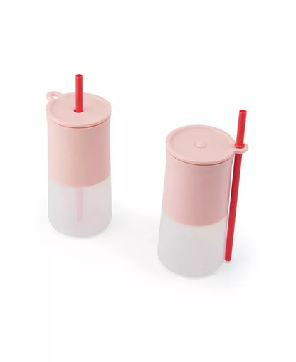 New Rabbit Frozen Cocktail Silicone Tumblers, Set of 2 (Pink) - Kidsy