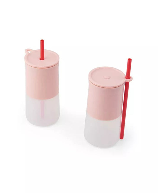 New Rabbit Frozen Cocktail Silicone Tumblers, Set of 2 (Pink) - Kidsy