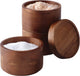 New Rachael Ray Pantryware 3 - Piece Stacking Wood Salt Cellar Set (Brown) - Kidsy