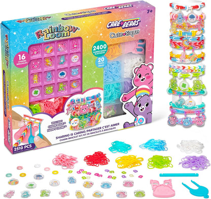 New Rainbow Loom Care Bears Cutetique Bracelet Kit (16 Charms) - Kidsy
