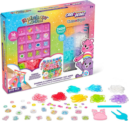 New Rainbow Loom Care Bears Cutetique Bracelet Kit (16 Charms) - Kidsy
