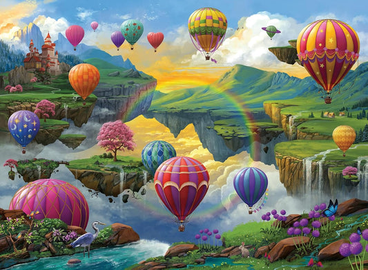 New Ravensburger Air Balloon Valley 500 Piece Puzzle - Kidsy