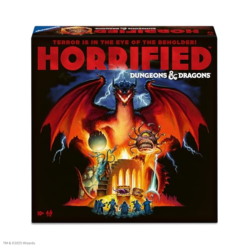 New Ravensburger Horrified: Dungeons & Dragons Cooperative Strategy Board Game - Kidsy