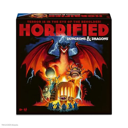 New Ravensburger Horrified: Dungeons & Dragons Cooperative Strategy Board Game - Kidsy
