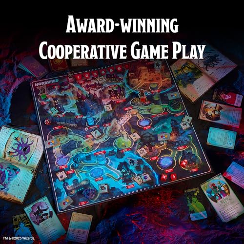 New Ravensburger Horrified: Dungeons & Dragons Cooperative Strategy Board Game - Kidsy