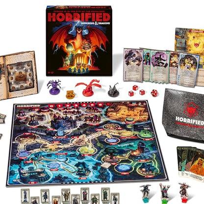 New Ravensburger Horrified: Dungeons & Dragons Cooperative Strategy Board Game - Kidsy