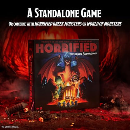 New Ravensburger Horrified: Dungeons & Dragons Cooperative Strategy Board Game - Kidsy