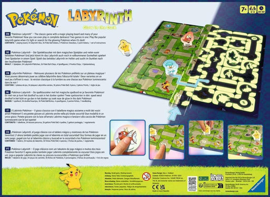 New Ravensburger Pokémon Labyrinth Glow in the Dark Board Game - Kidsy