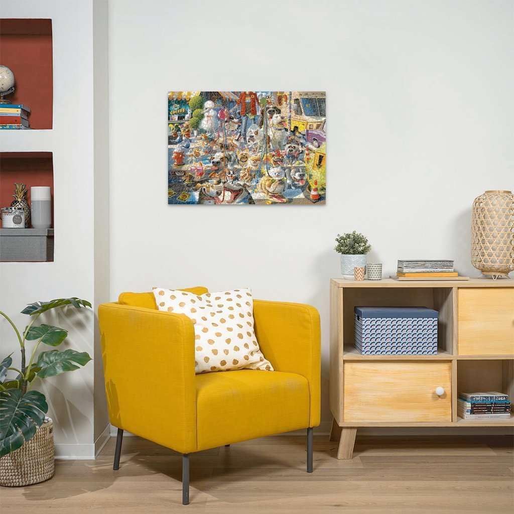 New Ravensburger The Dog Walker 1000 - Piece Jigsaw Puzzle - Kidsy