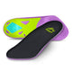 New RBX Plantar Fasciitis Ortho Insoles, 3/4 Size for Women (Violet) - Kidsy