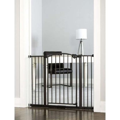 New Regalo Arched Decor Baby Gate (Bronze) - Kidsy