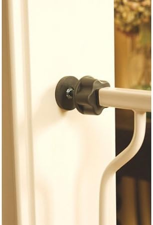 New Regalo Easy Open 47" Walk - Through Gate (One Size, White) - Kidsy