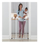 New Regalo Easy Step 36" Extra Tall Walk Thru Baby Gate (White) - Kidsy