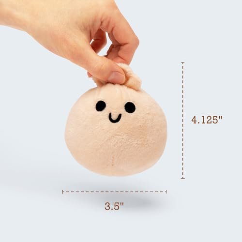 New Relatable Emotional Support Dumplings 5 Piece Plush Set (Beige) - Kidsy