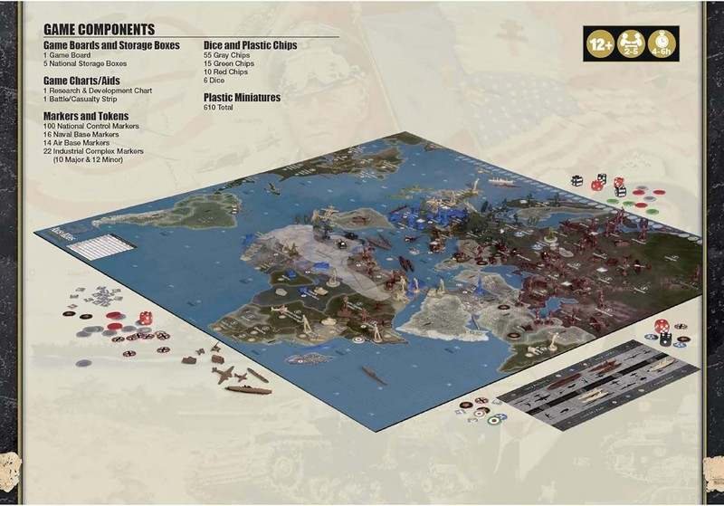 New Renegade Game Studios Axis & Allies 1940 Europe Second Edition Board Game - Kidsy