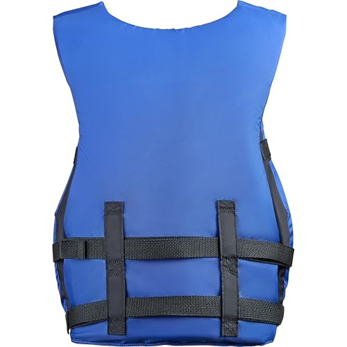 New Retrospec Bobbin' Life Jackets for Adults Lightweight, Durable Life Vests (Blue) - Kidsy