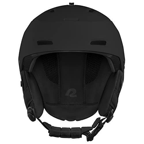 New Retrospec Zephyr Adjustable Ski & Snowboard Helmet - Small (Matte Black) - Kidsy