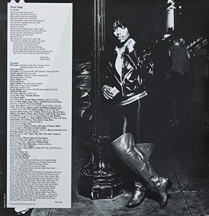 New Rick James Street Songs Reissued Vinyl - Kidsy