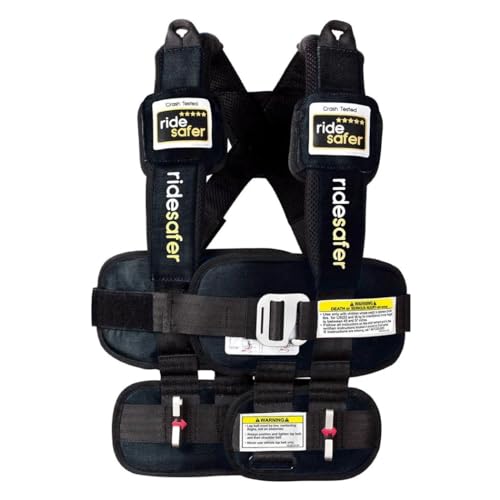 New Ride Safer Travel Vest Gen 5 X - Small (Black) - Kidsy