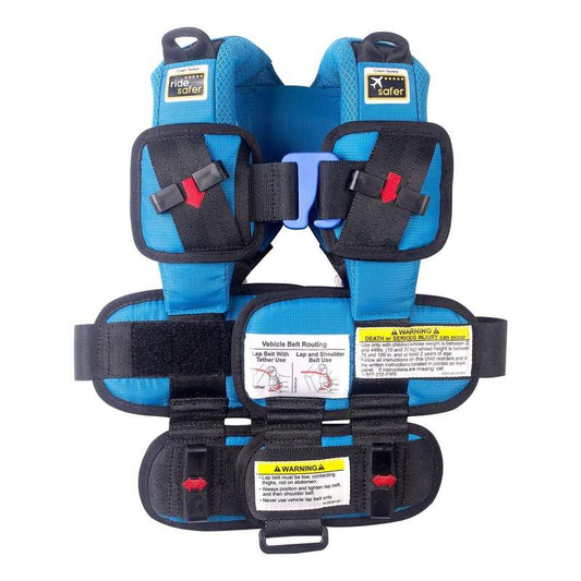 New RideSafer Extra Small Portable Car Seat - (XS) Blue - Kidsy