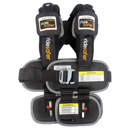 New RideSafer Gen 5 Lightweight, Compact, Portable Car Seat (Extra Large, Black) - Kidsy