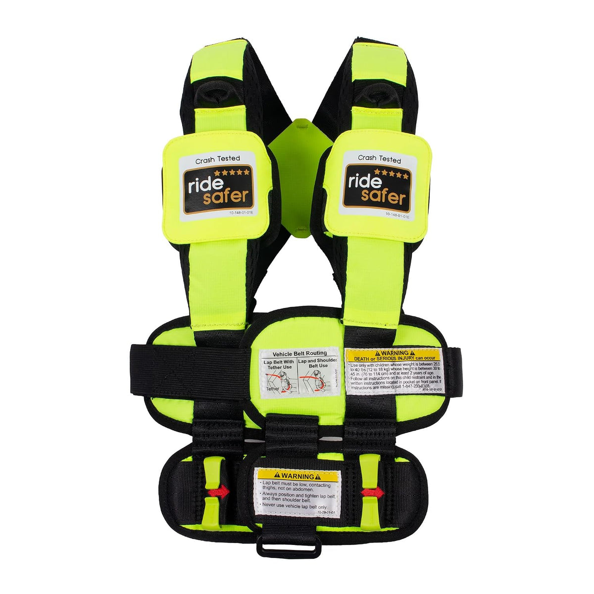 New RideSafer Gen 5 Lightweight Portable Travel Car Seat – Large (Yellow) - Kidsy