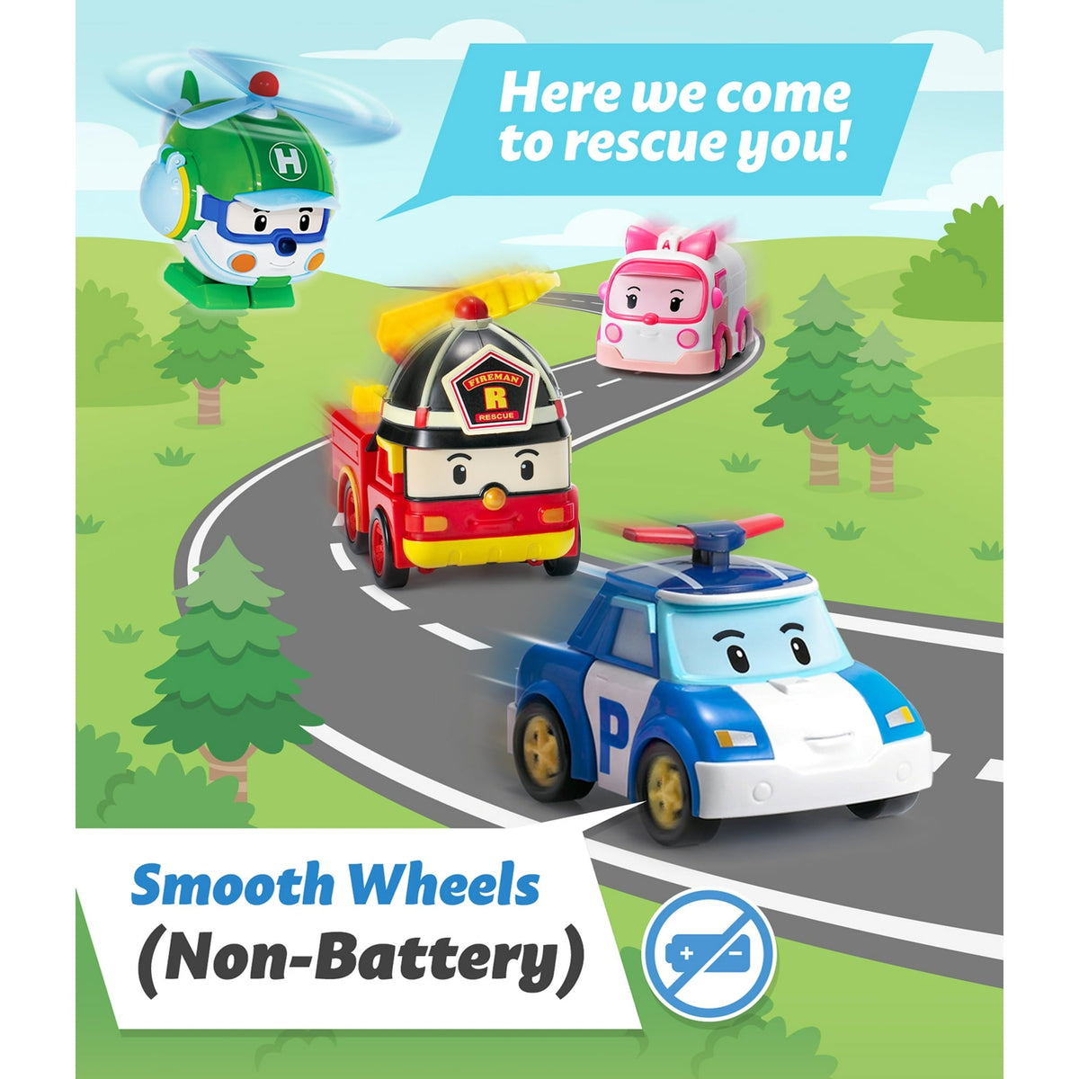 New Robocar Poli Helly Transforming Robot Vehicle Toy - Kidsy