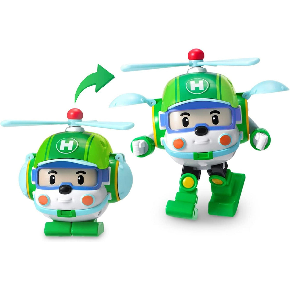 New Robocar Poli Helly Transforming Robot Vehicle Toy - Kidsy