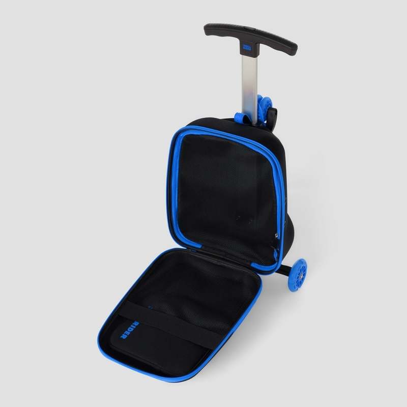 New Roll Rider Blue Kids Scooter Suitcase - Kidsy