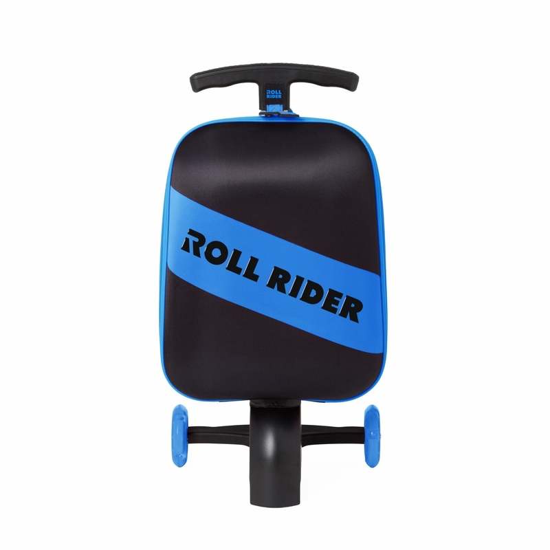 New Roll Rider Blue Kids Scooter Suitcase