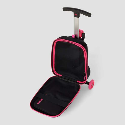 New Roll Rider Lightning Pink Kids Scooter Suitcase - Kidsy