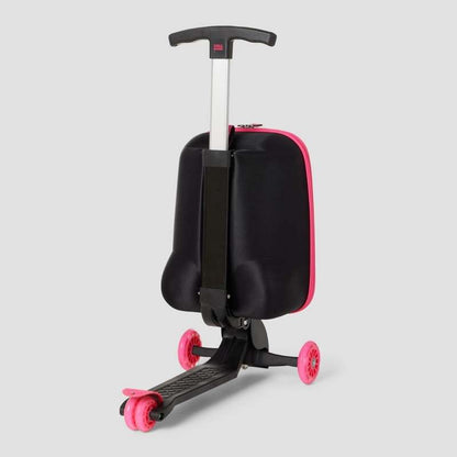 New Roll Rider Lightning Pink Kids Scooter Suitcase - Kidsy