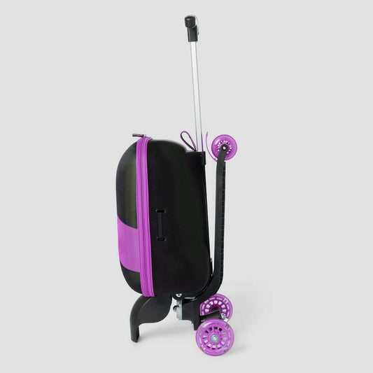 New Roll Rider Purple Kids Scooter Suitcase - Kidsy