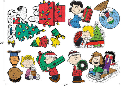 New RoseArt Peanuts Holiday Friends 500 - Piece Puzzle - Kidsy