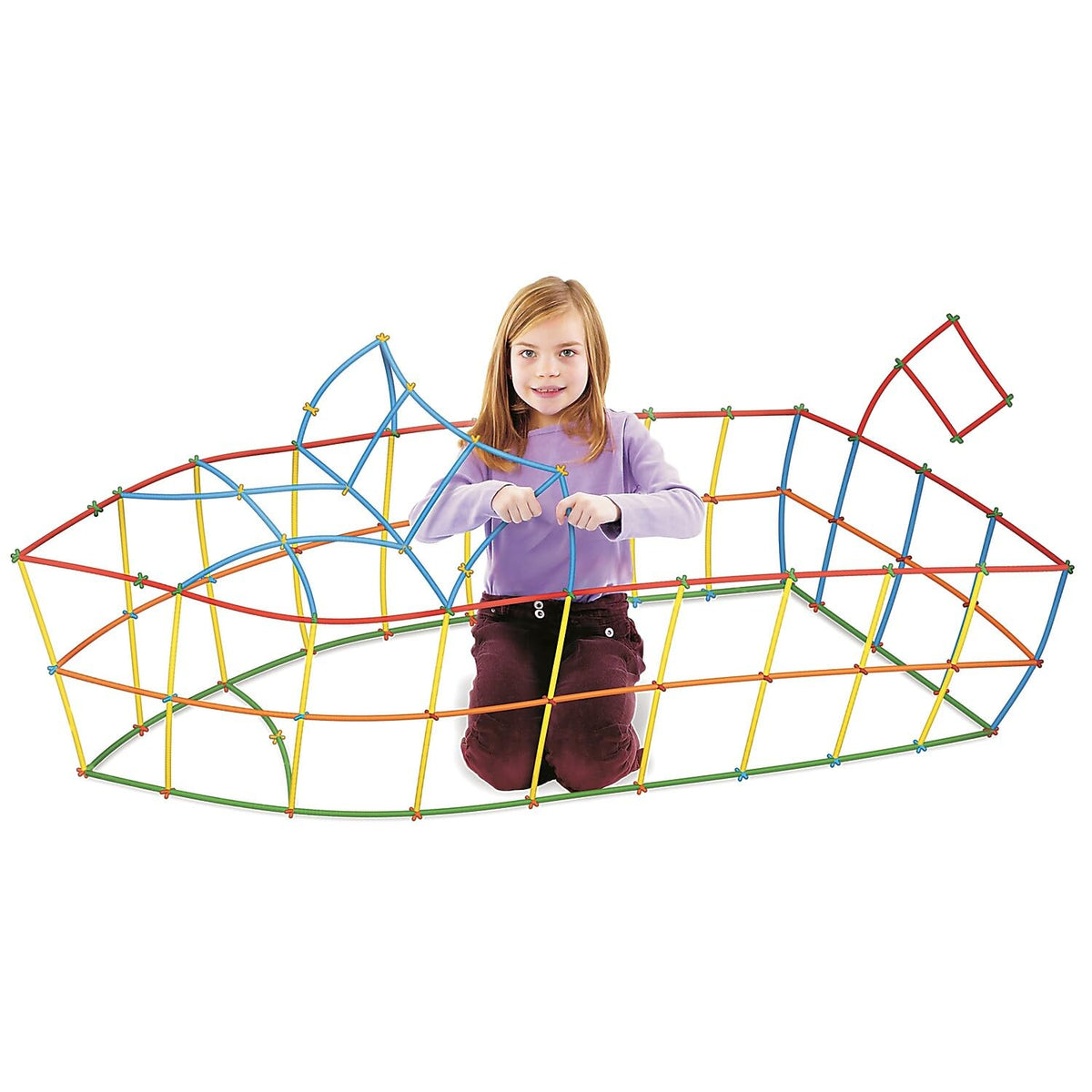 New Roylco Straws & Connectors Building Kit - 230 - Piece Set - Kidsy