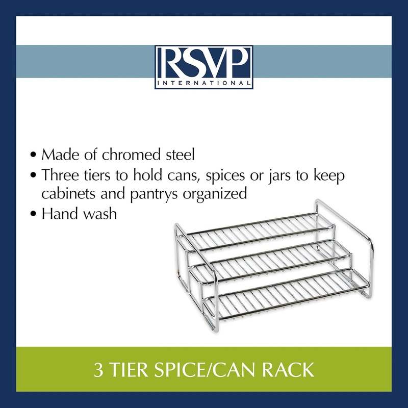 New RSVP International Can Rack/Spice Jar Organizer - Kidsy