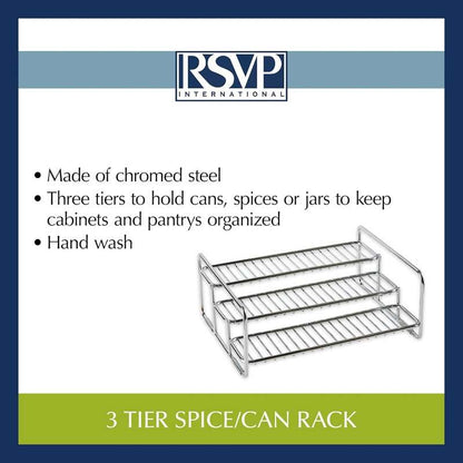 New RSVP International Can Rack/Spice Jar Organizer - Kidsy