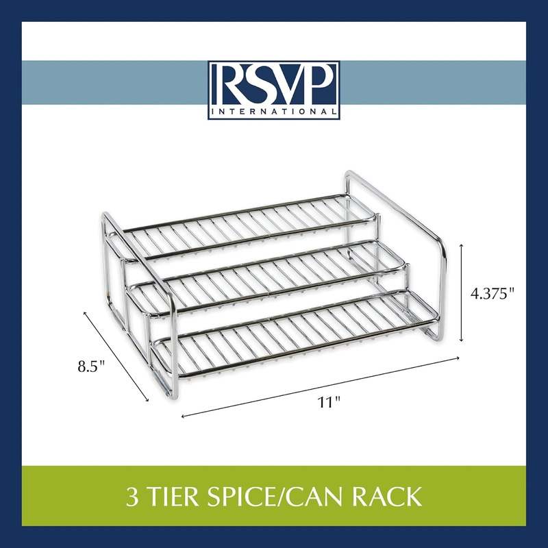 New RSVP International Can Rack/Spice Jar Organizer - Kidsy