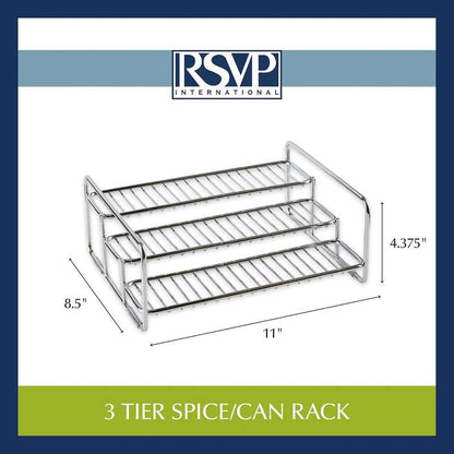 New RSVP International Can Rack/Spice Jar Organizer - Kidsy
