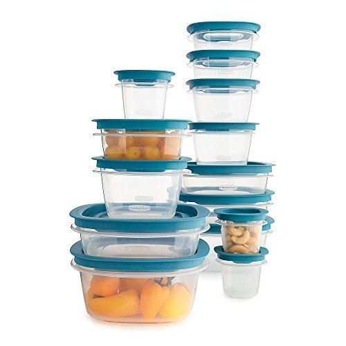 New Rubbermaid Flex and Seal 28 Pieces with Leak Proof Lids Food Storage Containers - Kidsy